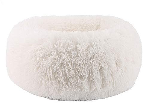 BODISEINT Modern Soft Plush Round Pet Bed - Image 2