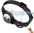 Dog Collar with Airtag Holder, IP67 Waterproof Reflective AirTag Dog
