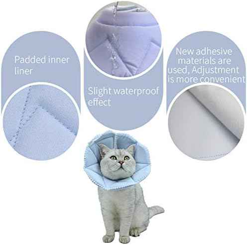 Soft Cat Recovery Collar,Adjustable Dog Cat Cone,Dog Protective Cone