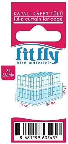 Bird Cage Seed Catcher Mesh Max 80" Circumference Pocket Style Covers - Image 2