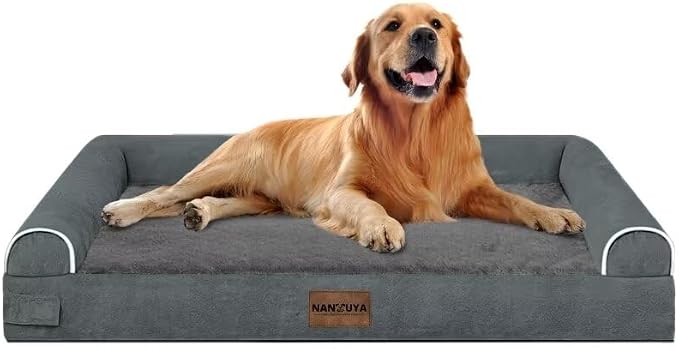 Large Dog Bed Orthopedic Washable: Beds Bolster XL Bed Big XLarge Dogs Memory - Image 9