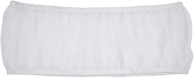 Universal Nylon Mesh Bird Cage Cover, Large White Seed Catcher by Unknown