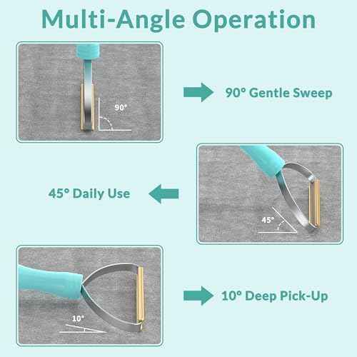 LINTPLUS Pet Hair Remover Carpet x2 & Lint Root Cleaner Pro Pet Hair
