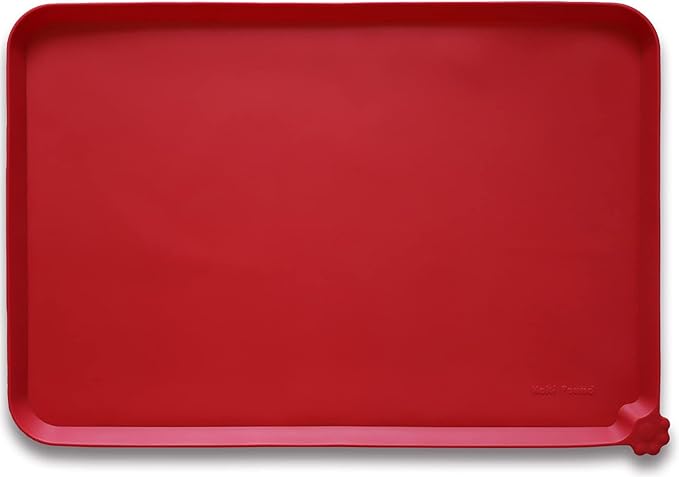 Hoki Found L Silicone Pet Food Mats Tray by Hoki+Found