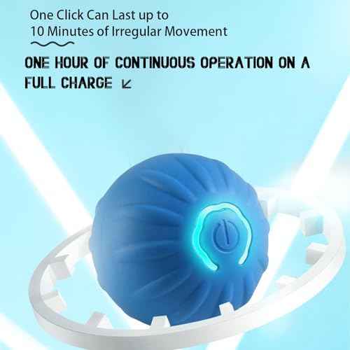 Trumoon Interactive Dog Jumping Ball Toy, Active Rolling Ball for
