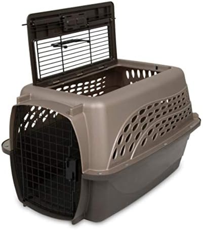 Petmate Dog Crates for Small Dogs & Cat Carriers, Two-Door Plastic Pet Kennel - Image 10