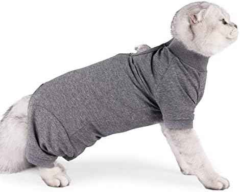 LIANZIMAU Cat Surgical Recovery Suit Professional for Male Female Dog