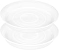 2 Pack of 17 inch Plant Saucer, 2.3" Depth Tray, Large Deep Garden Plastic by Bleuhome