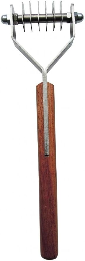 Mars Coat King Dematting Undercoat Grooming Rake Stripper Tool by MarsCoatKing