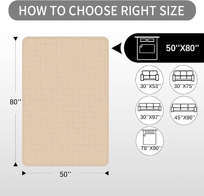 fuguitex Waterproof Dog Bed Cover Couch Cover - Image 7