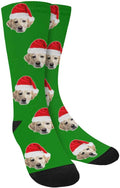 Custom Face Socks, Personalized Dog Lover Pet Photo Picture on Socks Unisex by Enjoy-yjl