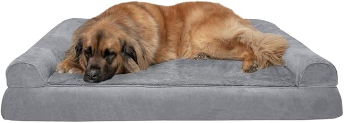 Furhaven Orthopedic Dog Bed for Large Dogs w/ Removable Bolsters & Washable by FurHaven