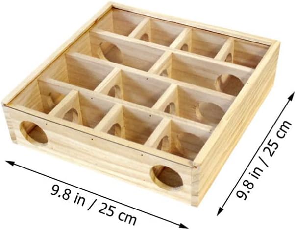balacoo Hamster Toy Hamster Accessory Multi-Grid Mouse Maze Household Mouse - Image 7