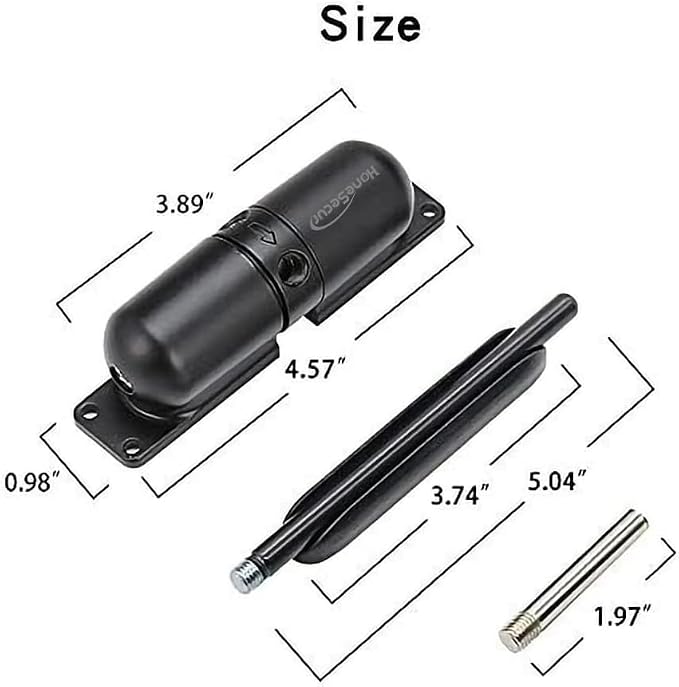 Safety Spring Door Closers, Adjustable Closing Hinge, Automatic Stopper Fire - Image 6