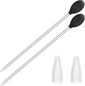 Boao 2 Sets Long Pipette for Fish Tank Coral Food Feeder Long Syringe Aquarium by Boao