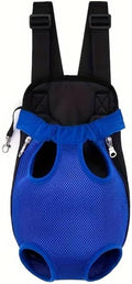 Pet Dog Carrier Backpack, Portable Breathable Mesh Chest Carrier, Polyester by Unknown