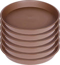 6 Pack Plant Saucer Tray, 4 5 6 8 10 12 13 15 17 19 inch Plant Saucers by Bleuhome