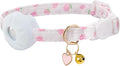 Breakaway Cat Collar with Airtag Holder, Kitten Collar with Apple Air Tag by Bencacawinstyle
