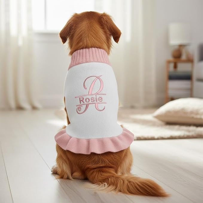 Personalized Embroidered Pet Sweater - Image 2