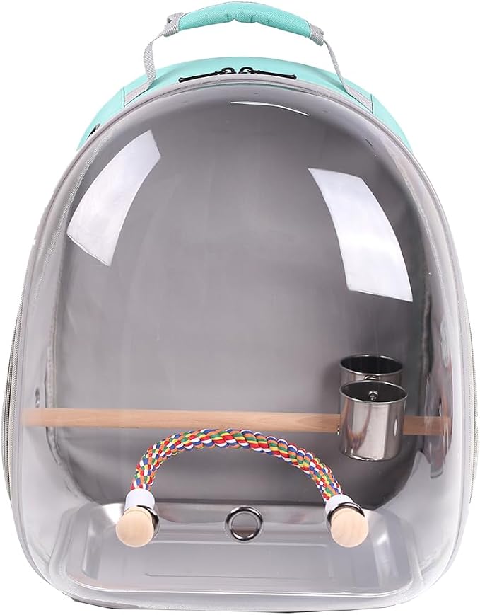 Bird Traval Carrier Cage, Vet Transport Book Bag - Image 6