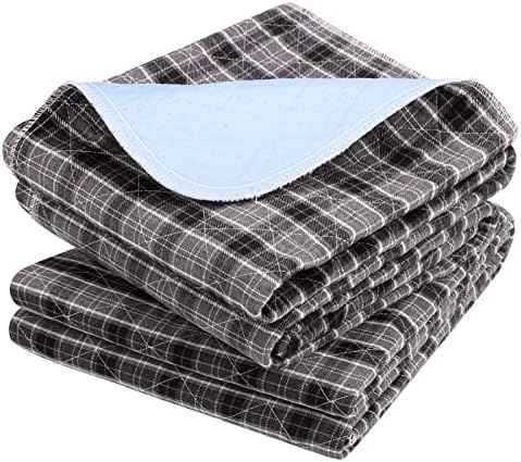 OUTCREATOR® Washable Bed Pads 34" x 56" (Pack of 2), Incontinence