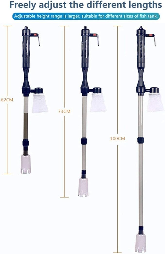 LONDAFISH Electric Fish Tank Vacuum Cleaner Syphon Operated Gravel Water Filter - Image 5