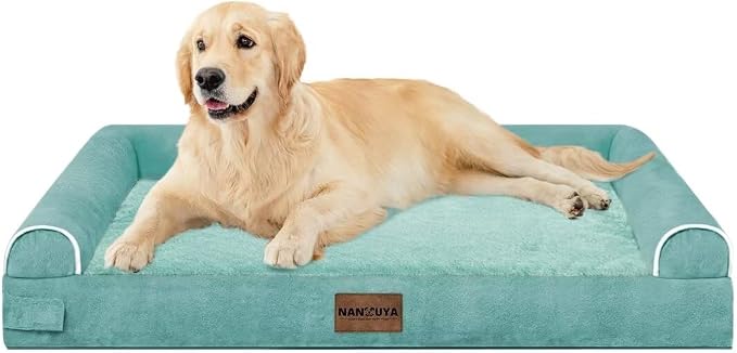 Large Dog Bed Orthopedic Washable: Beds Bolster XL Bed Medium Large Dogs Egg - Image 9
