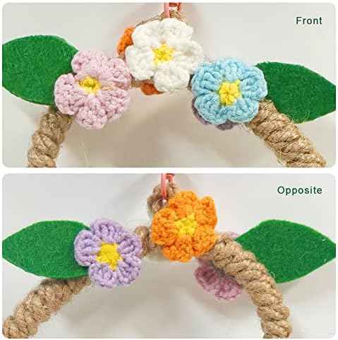 La La Pet® Bird Rope Swing with Hanging Hook Bird Rope Perch Bird