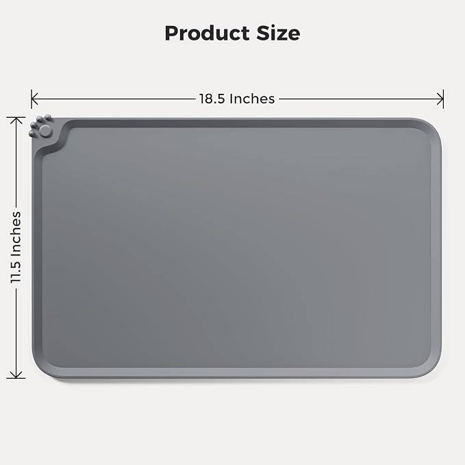 Silicone Pet Food Mat Waterproof - Image 8