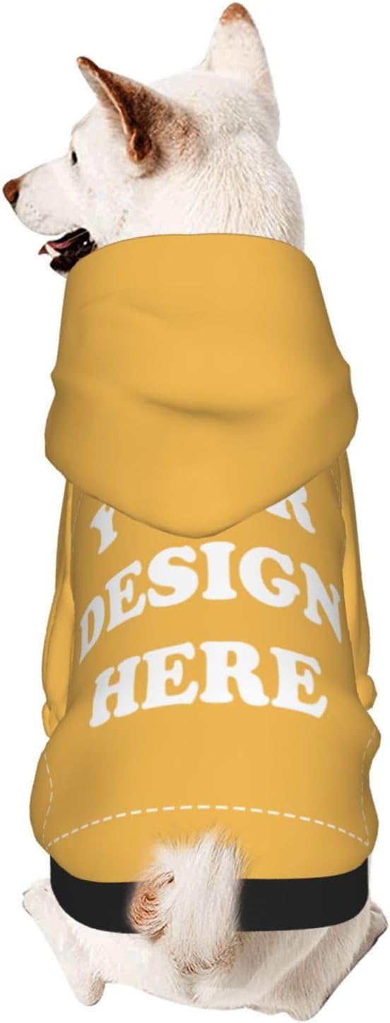 Dog Costume, Custom Dog Hoodie, Dog Name Costume Holiday Pet Pajamas Outfit by KMITBPN