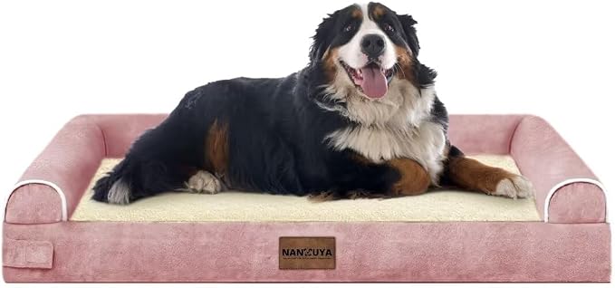 Large Dog Bed Orthopedic Washable: Jumbo Dog Bed Bolster Extra Large Dogs Egg - Image 8