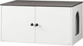HOOBRO Cat Litter Box Enclosure, Hidden Litter Box Furniture by HOOBRO
