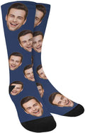 MyPupSocks Custom Personalized Photo Pet Face Socks, Cat and Dog Tracks Paws by MyPupSocks