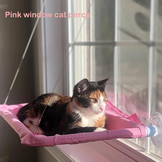 Cat Window Perch Suction Cups Cat Window Hammock Space Saving Window Seat - Image 3