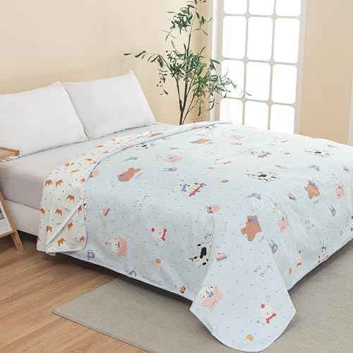 WenBags Waterproof Dog Bed Cover 70 * 78 Inches Throw Size,Pet Hair