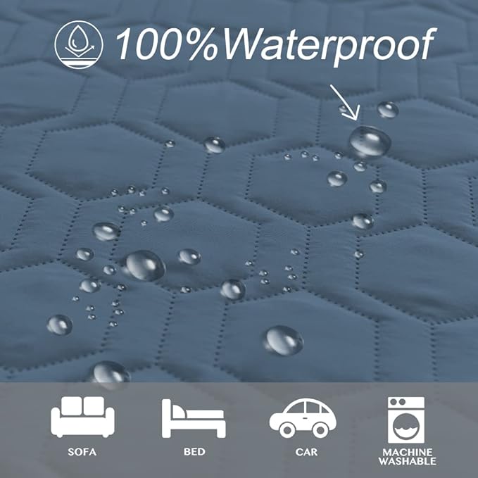 Waterproof and Anti-Slip Dog Bed Cover and Pet Blanket Sofa Pet Bed Mat ，car - Image 2