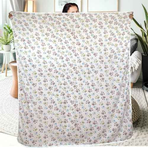 Dog Blankets for Large Dogs, 3 Pcs Dog Blanket Washable, Soft Fluffy
