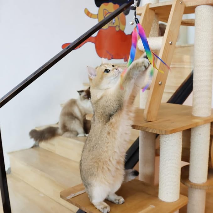 LASOCUHOO Cat Wand Toys Refills, Cat Wand Replacement - Image 5