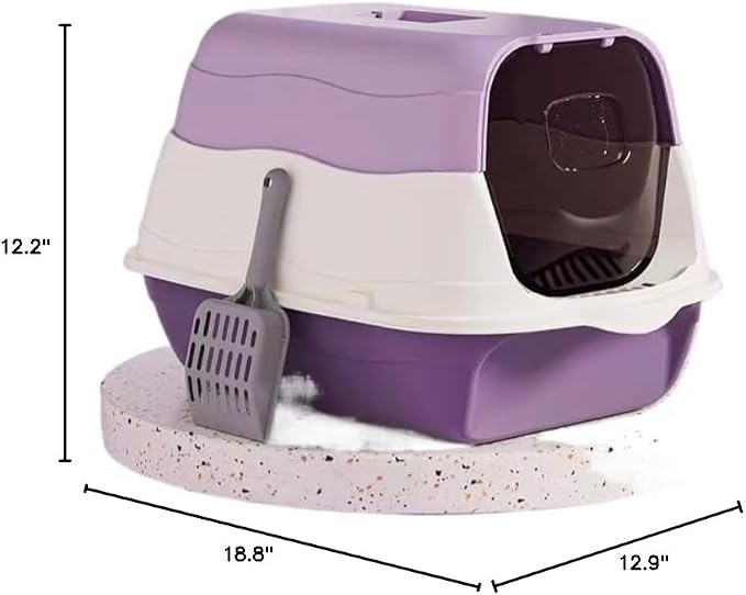 Large Covered Litter Box With Lid - Image 7
