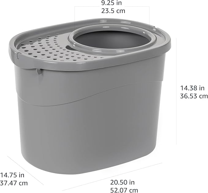 Amazon Basics Large Cat Litter Box - Image 7