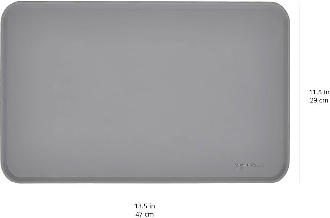 Amazon Basics Waterproof Non-Slip Silicone Pet Feeding Mat - Image 4
