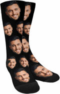 MyPupSocks Custom Personalized Photo Pet Face Socks, Cat and Dog Tracks Paws by MyPupSocks