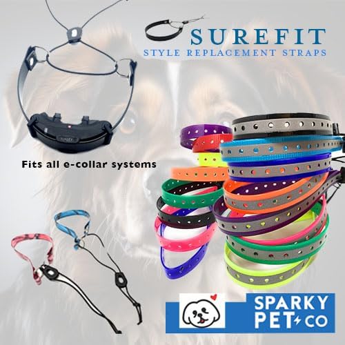 Sparky Pet Co - Surefit ECollar Replacement Strap - Bungee Dog Collar - - Image 2