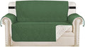 H.VERSAILTEX Reversible Loveseat Cover Furniture Protector Anti-Slip Water by HVERSAILTEX