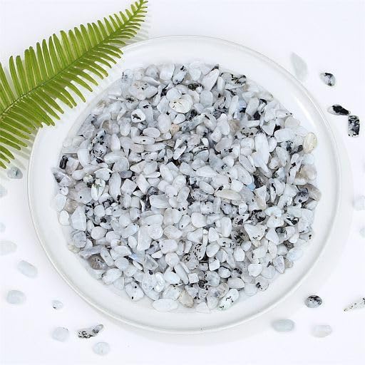 YATOJUZI Moonstone 1LB Aquarium Gravel Rocks Bulk Wholesale Tumbled Crystals - Image 2