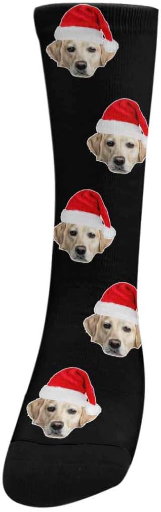 Custom Face Socks, Personalized Dog Lover Pet Photo Picture on Socks Unisex - Image 2