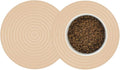 2 Pack Silicone Cat Food Mat Small, Cat Water Bowl Mat by Metopets