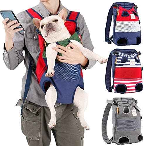 Dog Backpack Carrier Small Dog Backpack, Pet Dog Front Backpack Legs