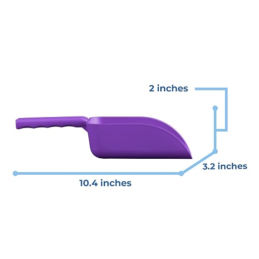 Vikan Remco 63008 Color-Coded Plastic Hand Scoop - Image 2
