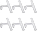 Bird Stand 6 Pieces Perches Clip to Window Feeders Training Tool Toy by Unknown